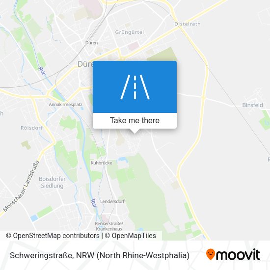 Schweringstraße map