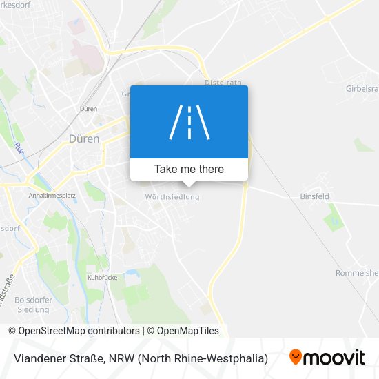 Viandener Straße map