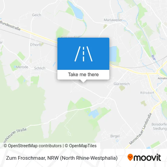 Карта Zum Froschmaar