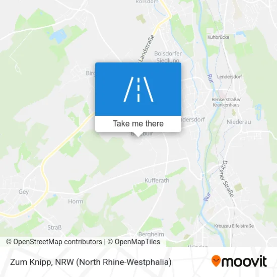 Карта Zum Knipp