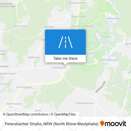 Petersbacher Straße map