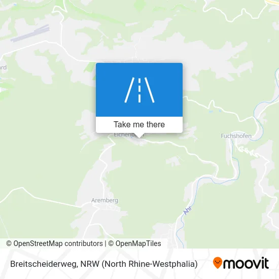 Breitscheiderweg map