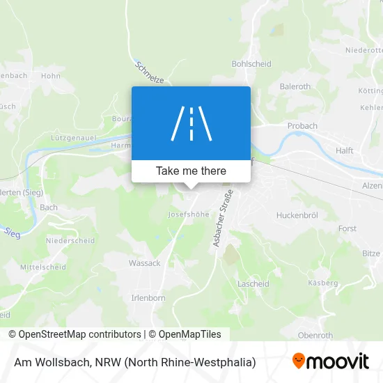 Am Wollsbach map