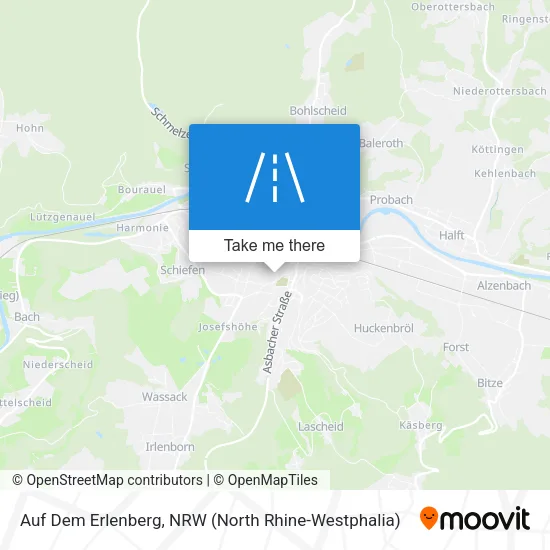 Карта Auf Dem Erlenberg
