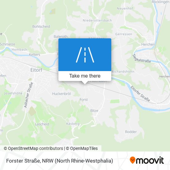 Forster Straße map