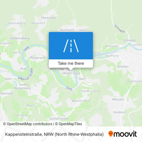 Kappensteinstraße map