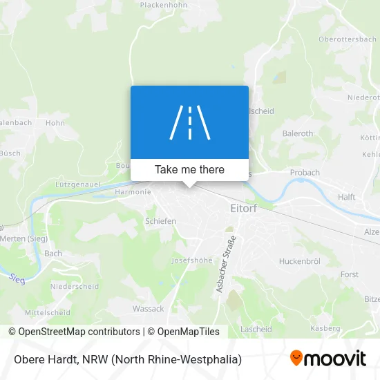 Карта Obere Hardt