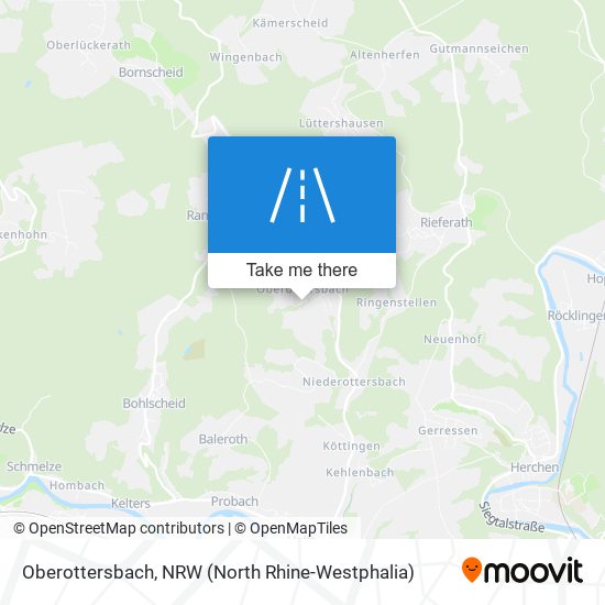 Oberottersbach map