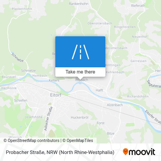 Probacher Straße map