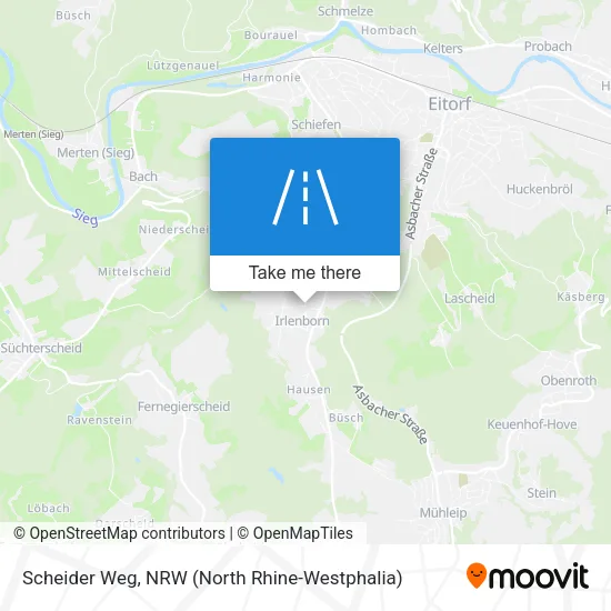 Карта Scheider Weg