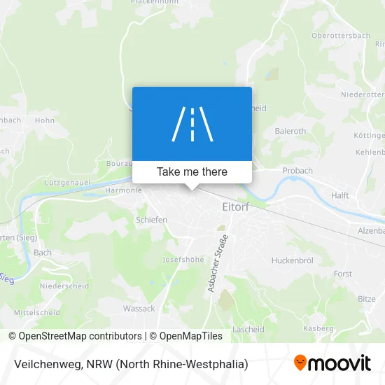 Карта Veilchenweg