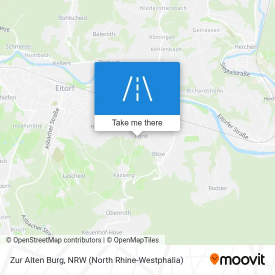 Zur Alten Burg map