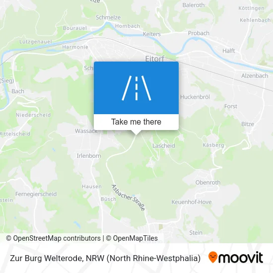 Карта Zur Burg Welterode