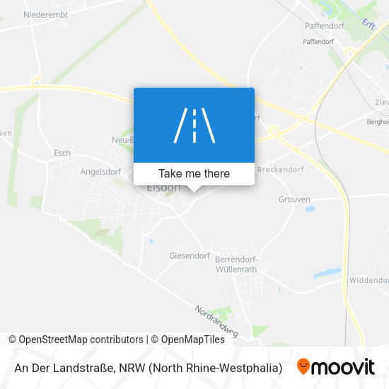 An Der Landstraße map