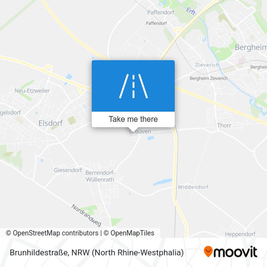 Brunhildestraße map