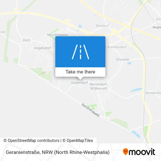 Geranienstraße map
