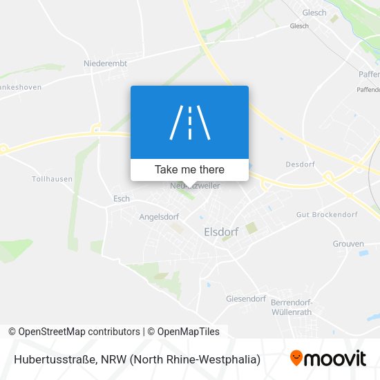 Hubertusstraße map