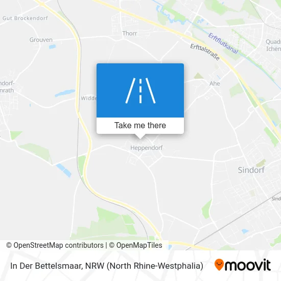 In Der Bettelsmaar map