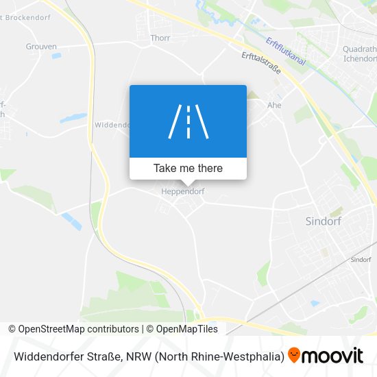 Widdendorfer Straße map
