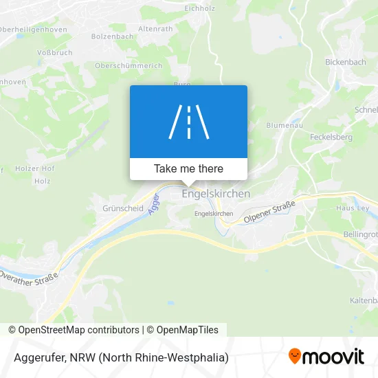 Карта Aggerufer