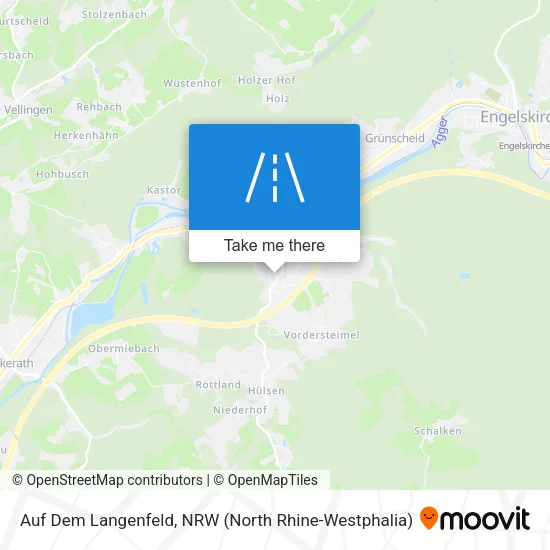 Карта Auf Dem Langenfeld