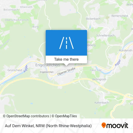 Карта Auf Dem Winkel