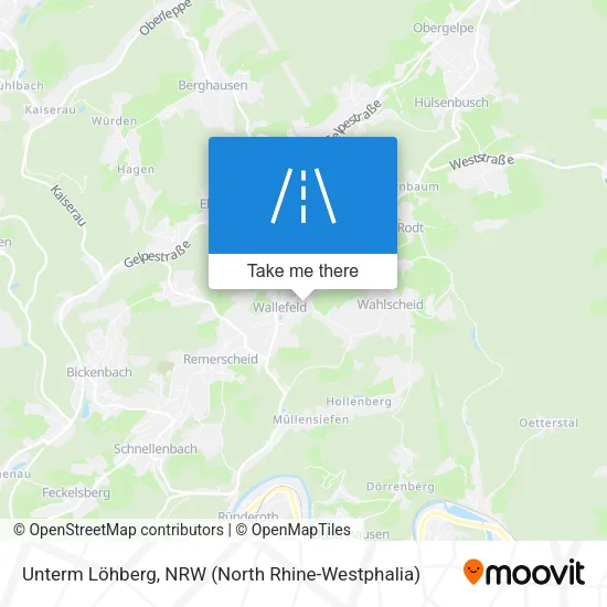 Карта Unterm Löhberg