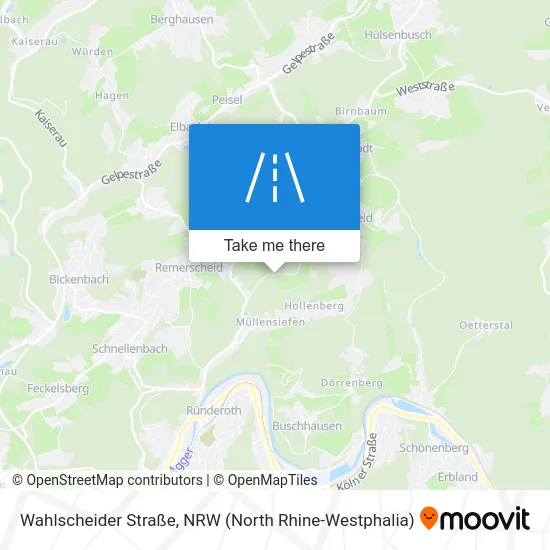 Wahlscheider Straße map