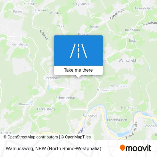 Карта Walnussweg