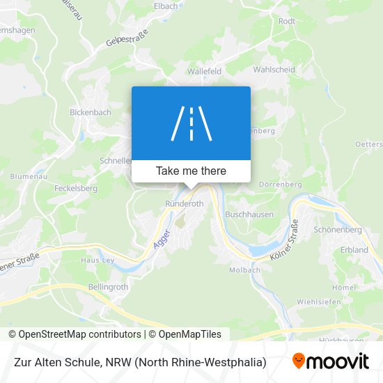 Zur Alten Schule map