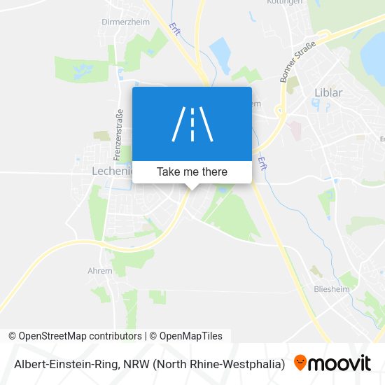 Albert-Einstein-Ring map