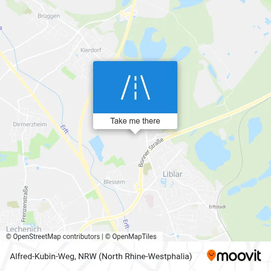 Alfred-Kubin-Weg map