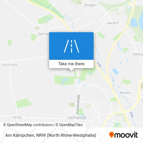 Am Kämpchen map