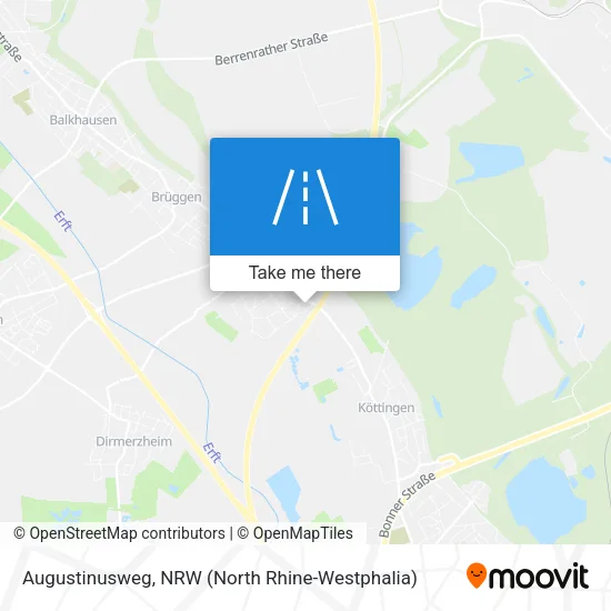 Карта Augustinusweg