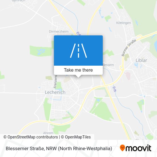 Blessemer Straße map