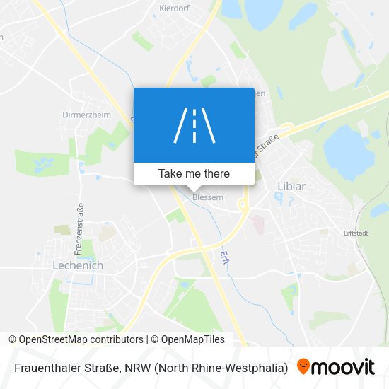 Frauenthaler Straße map