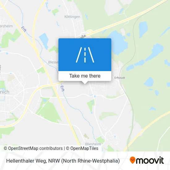 Карта Hellenthaler Weg