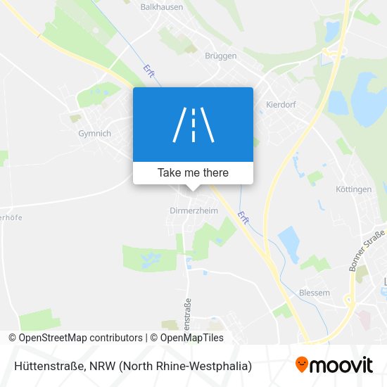 Hüttenstraße map