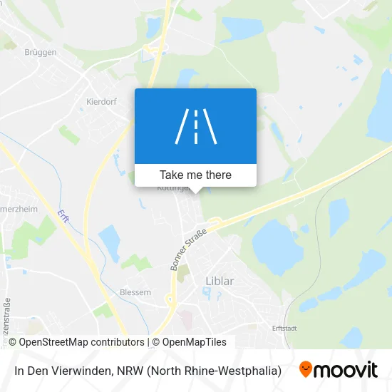 Карта In Den Vierwinden