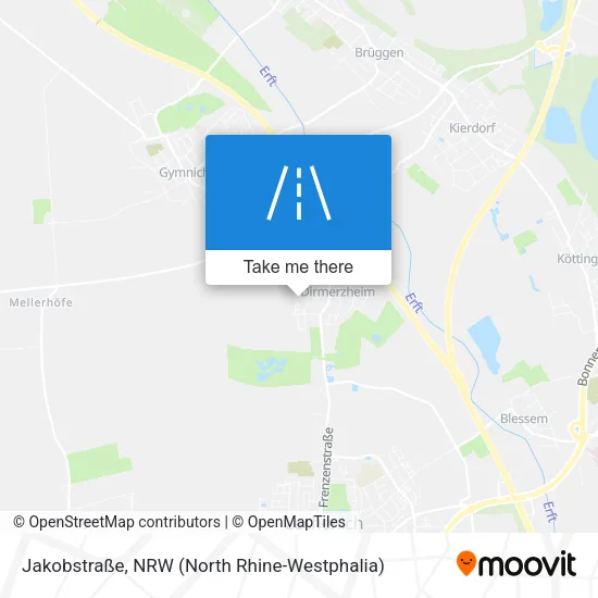 Карта Jakobstraße