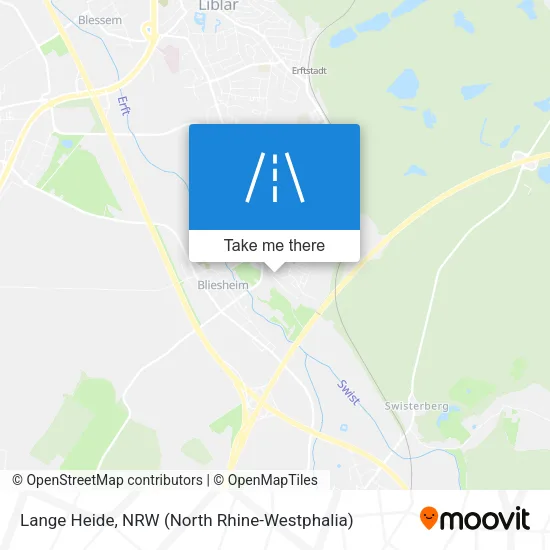 Карта Lange Heide