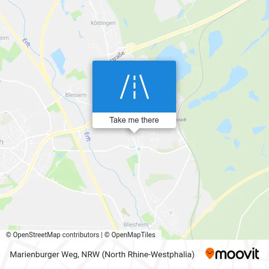 Marienburger Weg map