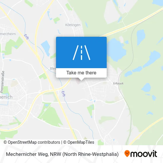 Карта Mechernicher Weg