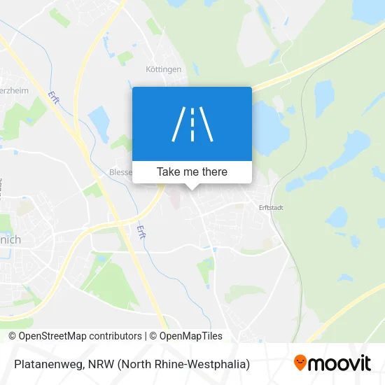 Карта Platanenweg