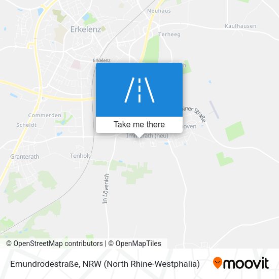 Emundrodestraße map