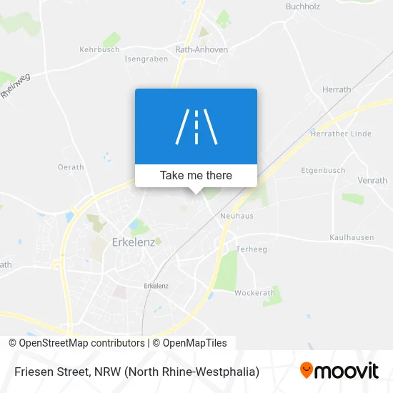 Friesenstraße map