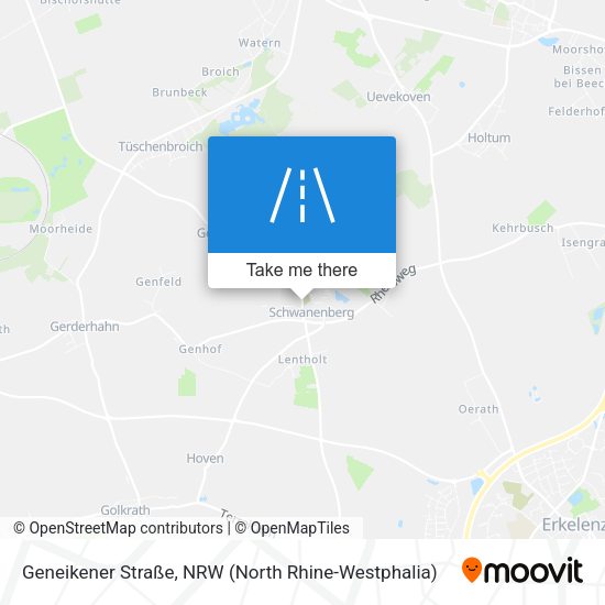 Geneikener Straße map