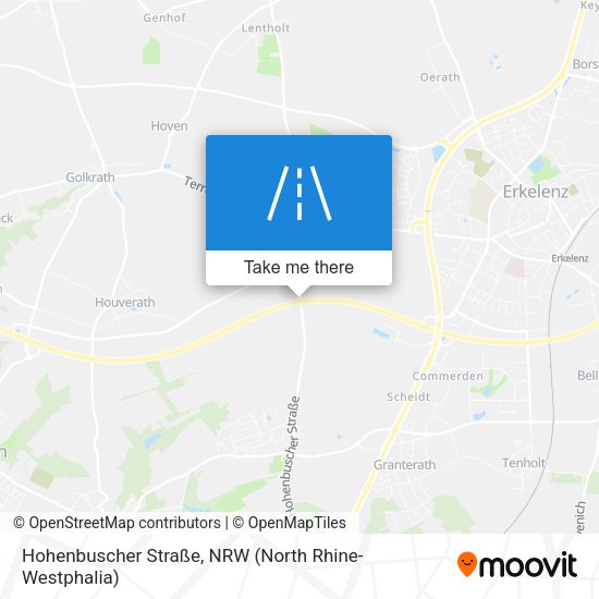 Hohenbuscher Straße map