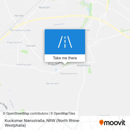Kuckumer Niersstraße map