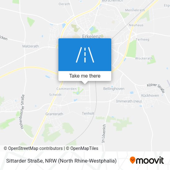 Sittarder Straße map